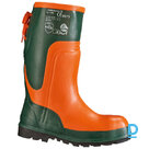 Pārdod Vīriešu darba apavi Aizsargapavi Darba Zābaki Zāģeriem Gumijas LUMBERJACK III EPM ULME Craftland SB E SRA Class 3 Chainsaw Protection KWF Cotton Orange Green FRANCE Mežizstrādes Aizsardzības Darba Apavi