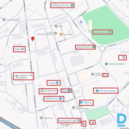 Pārdod dzīvokli Enerģētiķu 6, 36m², 1 ist.