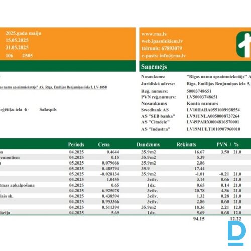 Pārdod dzīvokli Enerģētiķu 6, 36m², 1 ist.