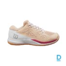 WILSON TENNIS SHOES WOMEN'S RUSH PRO ACE PeachParfait/White/Tangerine