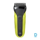 BRAUN Series 3 bārdas el.skuveklis, melns/zaļš (300S Green)