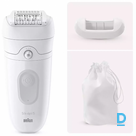 Braun Silk-épil 5 5-011 Epilators Balts (SE5-011)