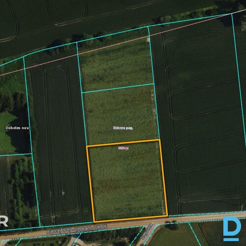 Pārdošanā ļoti plašs 4560 m² zemes gabals privātai apbūvei pie Dobeles.Spiediet 
