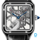 Pārdod Cartier Santos Dumont Large Micro-Rotor Skeleton