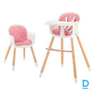 KINDERKRAFT high chair Sienna Pink