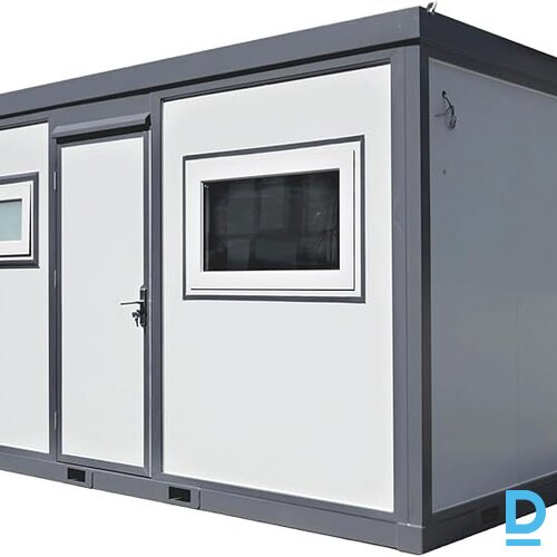 Iznomā celtniecības konteineri un noliktavas