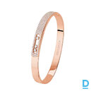 For sale Messika Move Noa MM Pavé Bangle Large Size