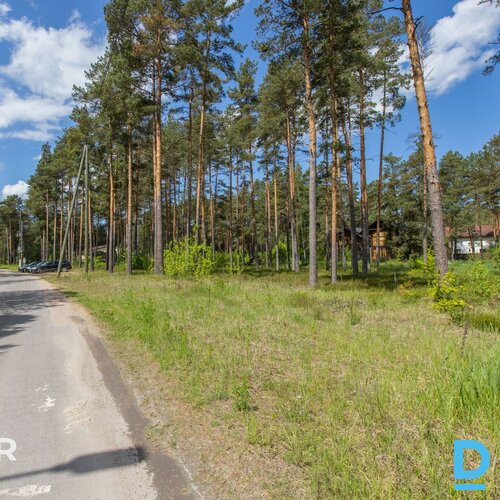 Priežu meža ieskauts 2100 m² zemes gabals privātai apbūvei Garkalnē.Zeme atrodas