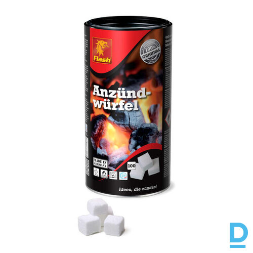 BOOMEX Aizdedzināšanas klucīši balti 100gb (4007467822448)