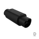 EV Charge MG1AC Type 2 Plug to Tesla AC Inlet 32A Mode 3 AC Charger Adapter (MG1AC)