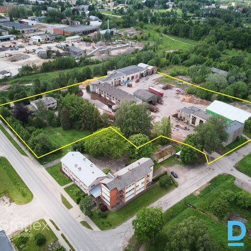 Ražošanas-noliktavu komplekss Limbažos Ražošanas-noliktavu komplekss Limbažos