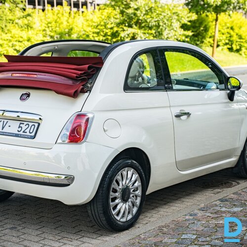 Pārdod Fiat 500 Cabrio 1.3d, 2010