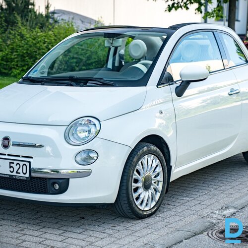 Pārdod Fiat 500 Cabrio 1.3d, 2010