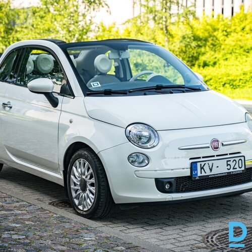 Pārdod Fiat 500 Cabrio 1.3d, 2010