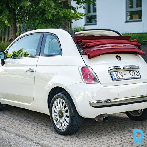 Pārdod Fiat 500 Cabrio 1.3d, 2010