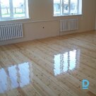 Sanding parquet and plank floors