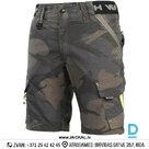 Рабочие шорты тонкие эластичные SLATER Nine Worths Рабочие шорты Stretch Flexi Защитная рабочая одежда Woodland FRANCE Защитная рабочая одежда Спецодежда