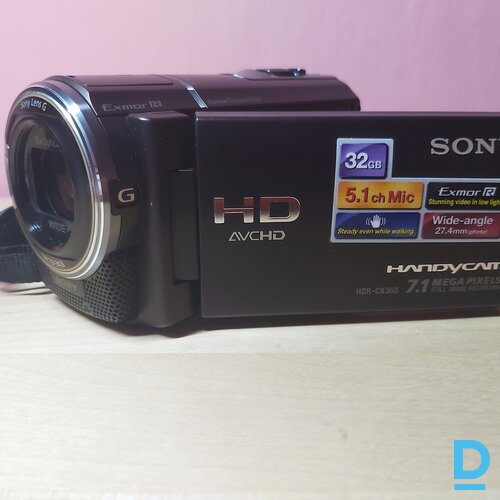 Pārdodu , videokameru Sony HDR-CX360VE Pārdodu , videokameru Sony HDR-CX360VE
