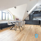 For sale is an elegant 3-room apartment with a private terrace in a renovated pr
