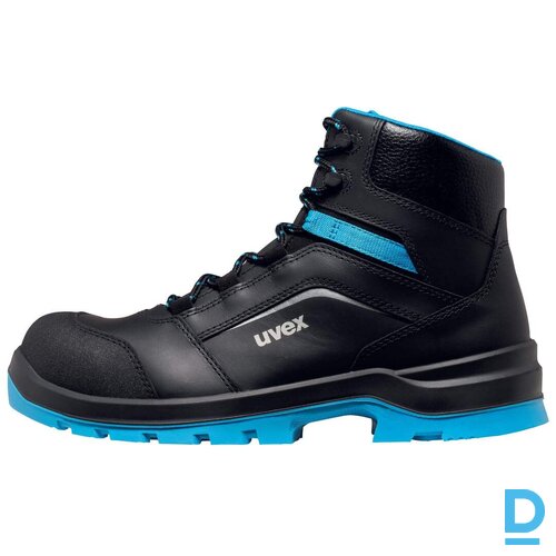 Darba Puszābaki 2 XENOVA UVEX S3 SRC FO WRU PU P E Water Resistance Antistatic Blue Black GERMANY Drošības Darba Apavi Specapavi Darba Puszābaki 2 XENOVA UVEX S3 SRC FO WRU PU P E Water Resistance Antistatic Blue Black GERMANY Drošības Darba Apavi Specapavi