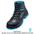 Darba Puszābaki 2 XENOVA UVEX S3 SRC FO WRU PU P E Water Resistance Antistatic Blue Black GERMANY Drošības Darba Apavi Specapavi