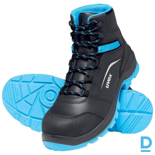 Darba Puszābaki 2 XENOVA UVEX S3 SRC FO WRU PU P E Water Resistance Antistatic Blue Black GERMANY Drošības Darba Apavi Specapavi Darba Puszābaki 2 XENOVA UVEX S3 SRC FO WRU PU P E Water Resistance Antistatic Blue Black GERMANY Drošības Darba Apavi Specapavi