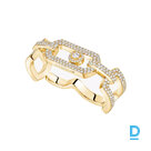 Pārdod Messika So Move 2 Finger Diamond Pavé Ring