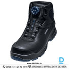 Darba Puszābaki Boa Fit 3 MACSOLE TANK UVEX S3S SRC FO WRU PU P E Water Resistance Antistatic Blue Black GERMANY Drošības Darba Apavi Specapavi