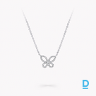 Продают Graff Mini Butterfly Silhouette Diamond Pendant