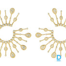 For sale Boucheron Serpent Boheme Solarite Multi-Motif Hoop Earrings