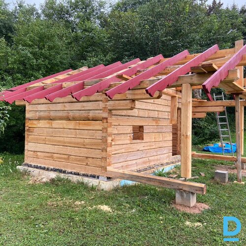 Pārdošanā guļbūve, 20m²