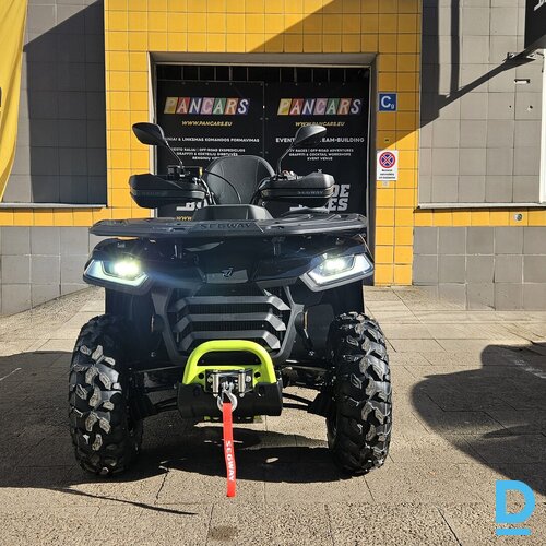 Pārdod Segway AT5 L EPS (EURO5) kvadraciklu, 500 cm³, 2025 Pārdod Segway AT5 L EPS (EURO5) kvadraciklu, 500 cm³, 2025