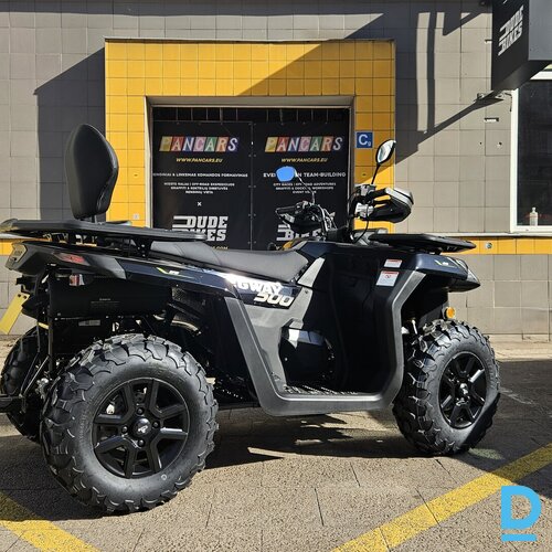 Pārdod Segway AT5 L EPS (EURO5) kvadraciklu, 500 cm³, 2025 Pārdod Segway AT5 L EPS (EURO5) kvadraciklu, 500 cm³, 2025