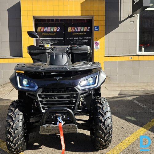 Pārdod SEGWAY SNARLER AT6 L EPS LIMITED BLACK ABS kvadraciklu, 570 cm³, 2025 Pārdod SEGWAY SNARLER AT6 L EPS LIMITED BLACK ABS kvadraciklu, 570 cm³, 2025