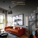 1.5-room apartment in the project "Gatves Lofti"