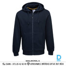 Darba Jaka Kapučjaka KS31 Portwest Workwear UPF UV Protection Cotton Plus Fabric Navy Blue IRELAND Drošības Darba Apģērbi Specapģērbi
