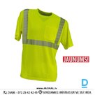 Darba T Krekls ar Līmetiem Atstarojošiem Elementiem HI VIS 960 URG Reflective Fast Drying Flexibility and Comfort Yellow Drošības Darba Apģērbs Specapģērbs Aizsargapģērbs