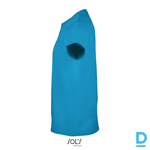 Darba T-Krekls Blīvs IMPERIAL Sols Work T Shirts 100 Cotton 190g m2 Aqua FRANCE Drošības Darba Apģērbi