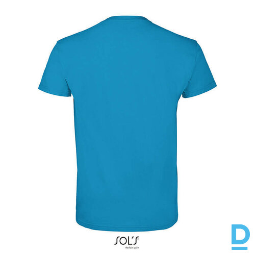 Darba T-Krekls Blīvs IMPERIAL Sols Work T Shirts 100 Cotton 190g m2 Aqua FRANCE Drošības Darba Apģērbi