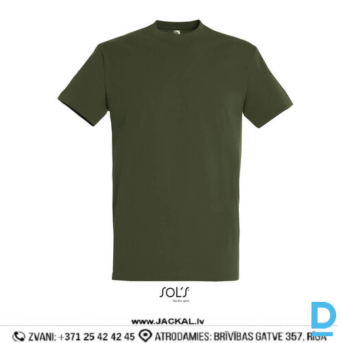 Darba T-Krekls Blīvs IMPERIAL Sols Work T Shirts 100 Cotton 190g m2 Army FRANCE Drošības Darba Apģērbi