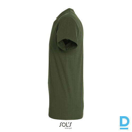 Darba T-Krekls Blīvs IMPERIAL Sols Work T Shirts 100 Cotton 190g m2 Army FRANCE Drošības Darba Apģērbi
