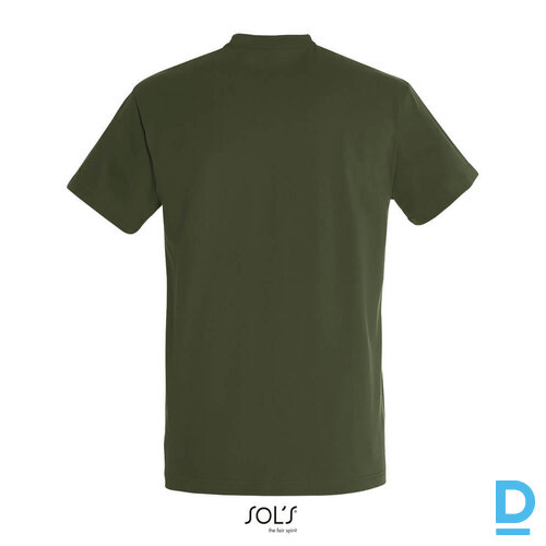 Darba T-Krekls Blīvs IMPERIAL Sols Work T Shirts 100 Cotton 190g m2 Army FRANCE Drošības Darba Apģērbi