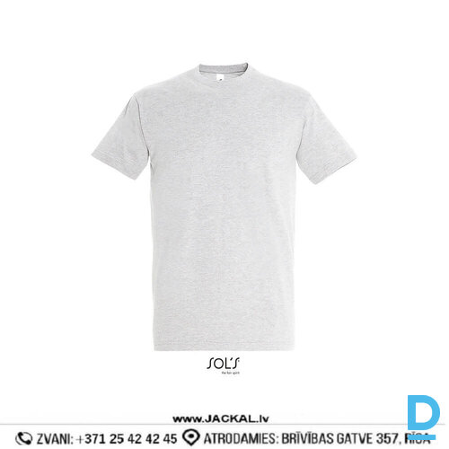 Darba T-Krekls Blīvs IMPERIAL Sols Work T Shirts 98 Cotton 2 Viscoze Ash FRANCE Drošības Darba Apģērbi Darba T-Krekls Blīvs IMPERIAL Sols Work T Shirts 98 Cotton 2 Viscoze Ash FRANCE Drošības Darba Apģērbi