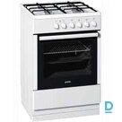Pārdod Gorenje K 66121 AW gāzes plīti ar elektrisko cepeškrāsni