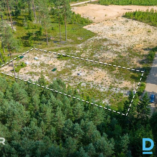 Pārdošanā 2000 m² zemes gabals privātai apbūvei klusā vietā netālu no Garkalnes.