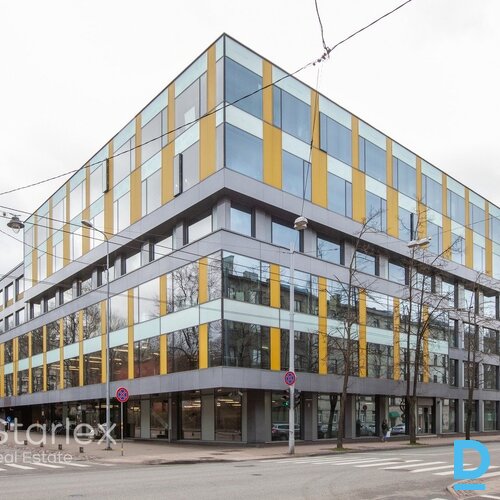 Medicīnas iestādei vai veikalam/salonam piemērotas telpas mūsdienīgā ēkā "Alojas biroji"