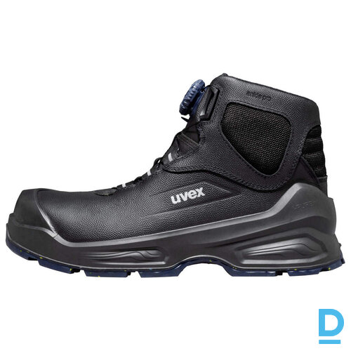 Darba Puszābaki Boa Fit 3 MACSOLE TANK UVEX S3S SRC FO WRU PU P E Water Resistance Antistatic Blue Black GERMANY Drošības Darba Apavi Specapavi Darba Puszābaki Boa Fit 3 MACSOLE TANK UVEX S3S SRC FO WRU PU P E Water Resistance Antistatic Blue Black GERMANY Drošības Darba Apavi Specapavi
