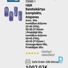 Пружины H&R для BMW F10 и F06, с сиденьями серии 5.6. Новые, в коробке. Синие пружины H&R для BMW. Цена в магазине: 1007,07 евро. Куплено в Нидерландах. autodoc.com