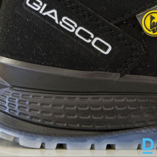 Darba Kurpes VOLARE Giasco S3L FO SR ESD E A WRU Microtech Extra Light Shoe Metal Free Black ITALY Drošības Darba Apavi Specapavi Aizsargapavi