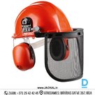 Work Safety Helmet Set for Logging TECTOR Pin Lock 4 Point Webbed Harness Orange Safety Work Accessories Workwear